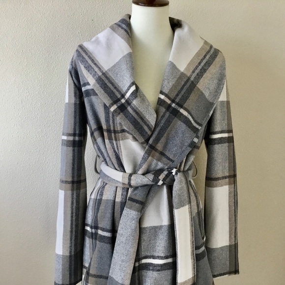 HARPER Tie Belted Coat - Picture 2 of 8